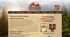 Desktop Screenshot of drycreekpellets.com